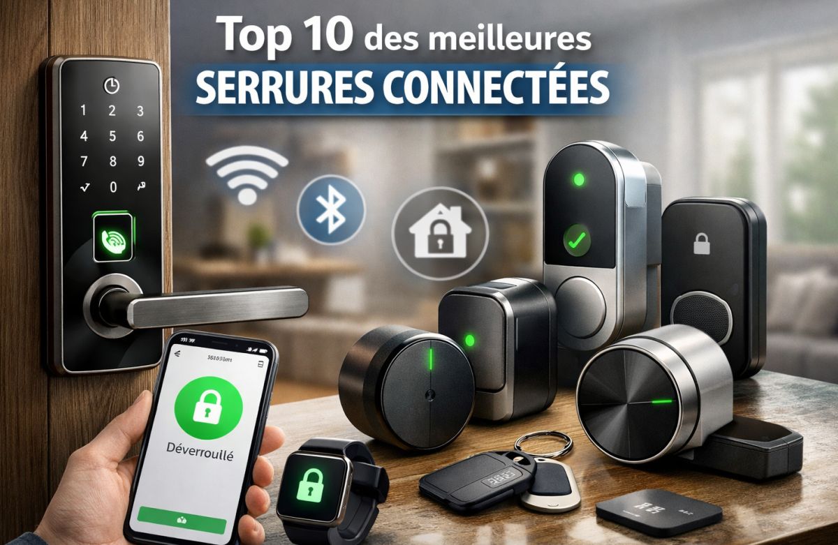 Top 10 des meilleures serrures connectées en 2026 : comparatif et guide d&rsquo;achat