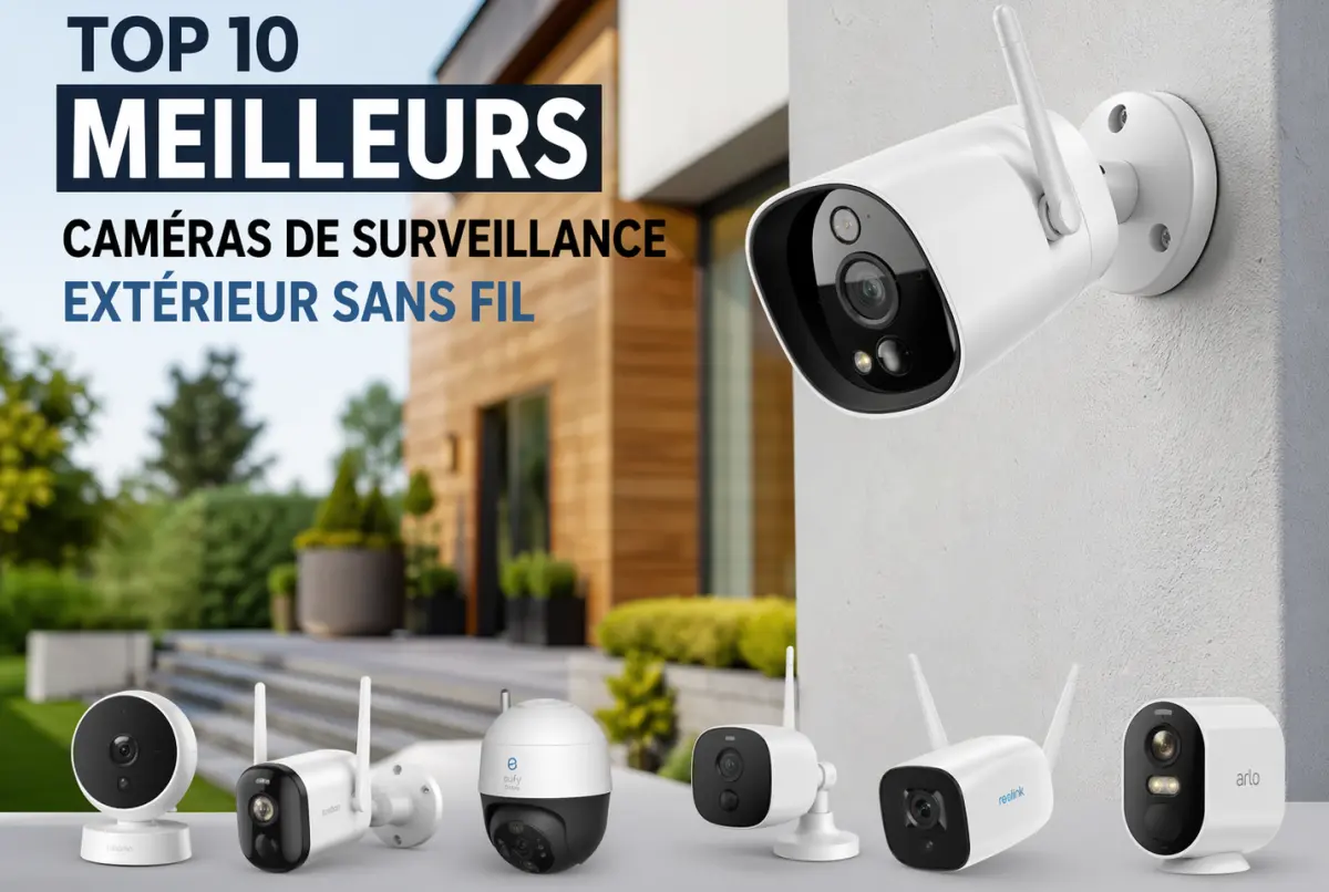 Top 10 meilleures caméras de surveillance extérieur sans fil en 2026