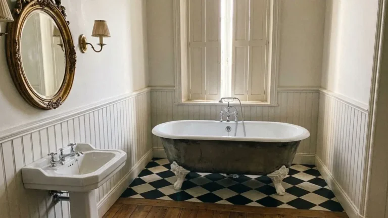 Salle de bain rétro